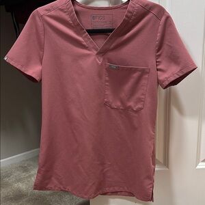 Figs MAUVE Catarina Scrub Top